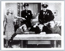 Publicity B & W Photo 3 Stooges 1942 Short Sock-A-Bye Baby    8 x 10