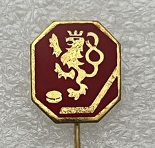 ČSSR LEDNÍ HOKEJ / Czech ICE HOCKEY Soft Enamel Lapel Pin.