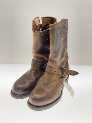 Chippewa Boots 27864 Leather Brown Engineer Boots Size 7EE