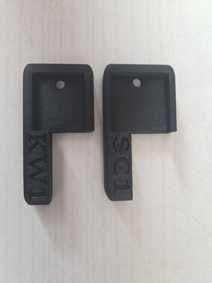  Lishi Hand Cutter Key Guides KW1 SC1