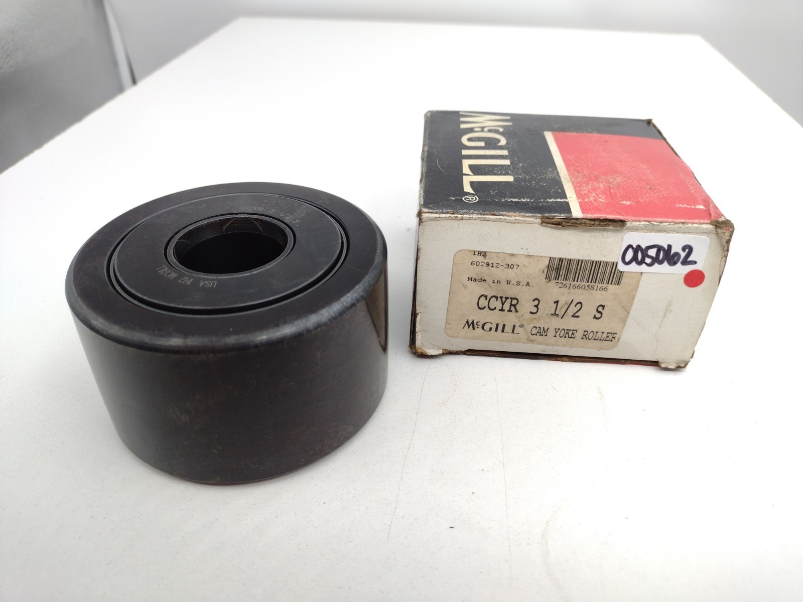 *** McGill CCYR 3-1/2 S Crowned Yoke Cam Follower Bearing 3.500-inch Roller Dia
