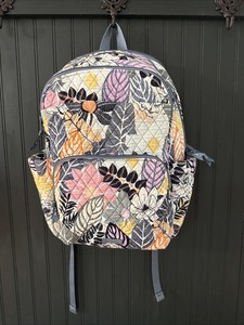 Vera Bradley Small Backpack Quilted Cotton Palm Floral NWT Vera Bradley Women main image 4
