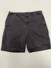 Old Navy Ultimate Slim Built-In Flex Chino Shorts  Size 34  Men  Black
