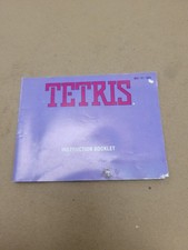 Nintendo NES Tetris Instruction Booklet MANUAL ONLY, 1989 NES-E1 USA