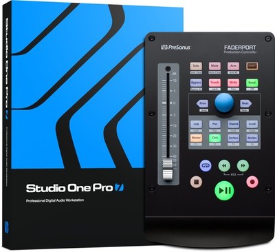 PreSonus Faderport V2 DAW USB Controller Motorfader Displays Studio Produktion