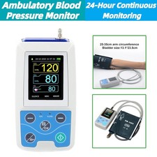 24HR Holter Ambulatory Arm Digital NIBP ,Blood Pressure Monitor PC Software
