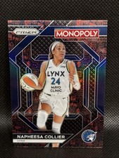 2024 Panini Prizm Monopoly WNBA Napheesa Collier #WNBA9 Classic Icons Red Prizm
