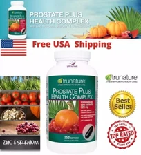 Trunature PROSTATE PLUS HEALTH COMPLEX 250 Softgels Saw Palmetto with Zinc