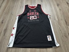 Vintage Men  s FUBU Marques Haynes 20 Harlem Globetrotters Basketball Jersey XL