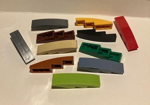 LEGO Slope Curved no studs 11477 15068 50950 6191 61678 88930 93273 49307 37352 - Picture 7 of 18