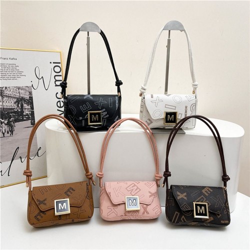 Fashion Letter Handbag Shoulder Bag for Women 2025 Casual Underarm Bag Crossbody