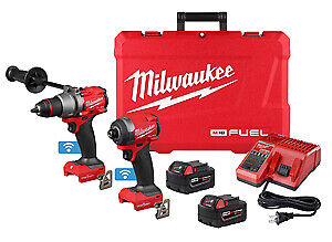 Milwaukee Electric Tool - Ach M18 Fuel  Hammer Drill And Hex3696-22 - Afbeelding 1 van 1