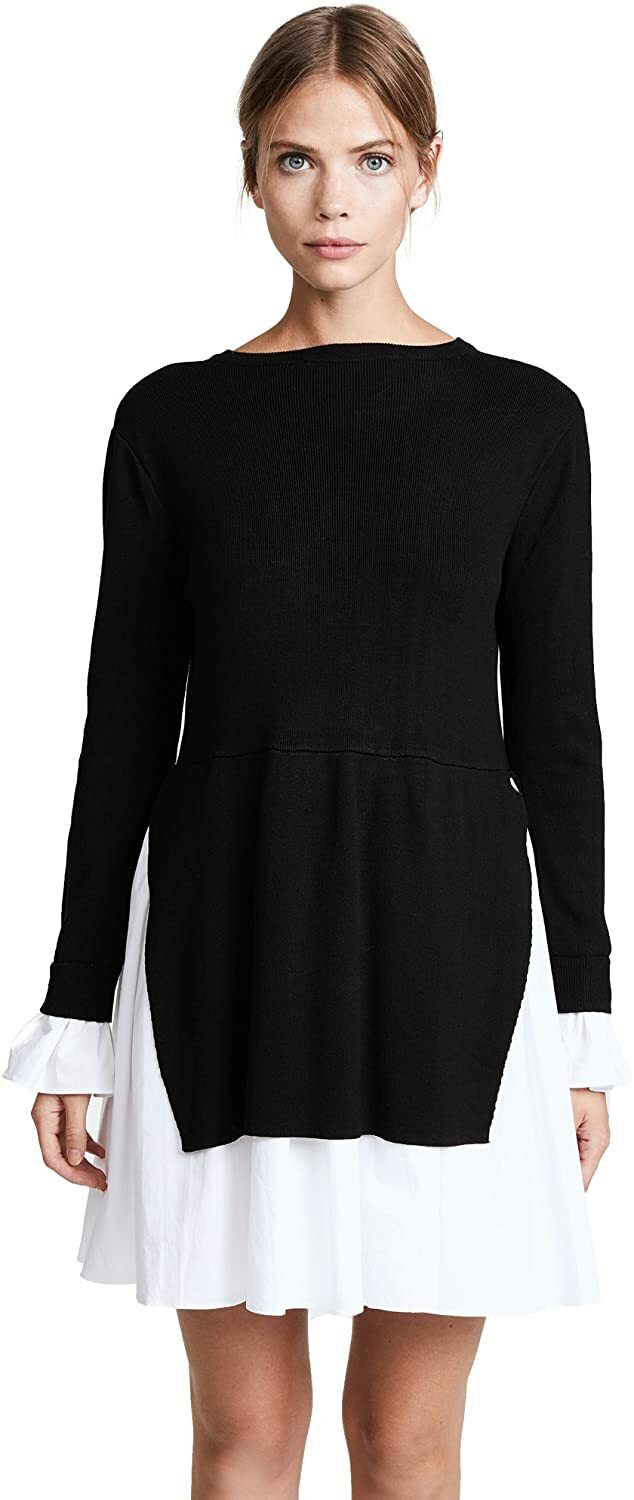 Knit Combo Dress | eBay