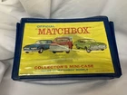 VINTAGE 1960's MATCHBOX LESNEY CAR LOT OF 24 CARS AND COLLECTOR'S CASE! Rare!