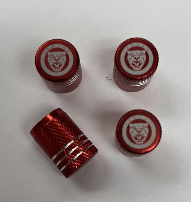 Jaguar Valve Stem Caps Set Of 4 eBay