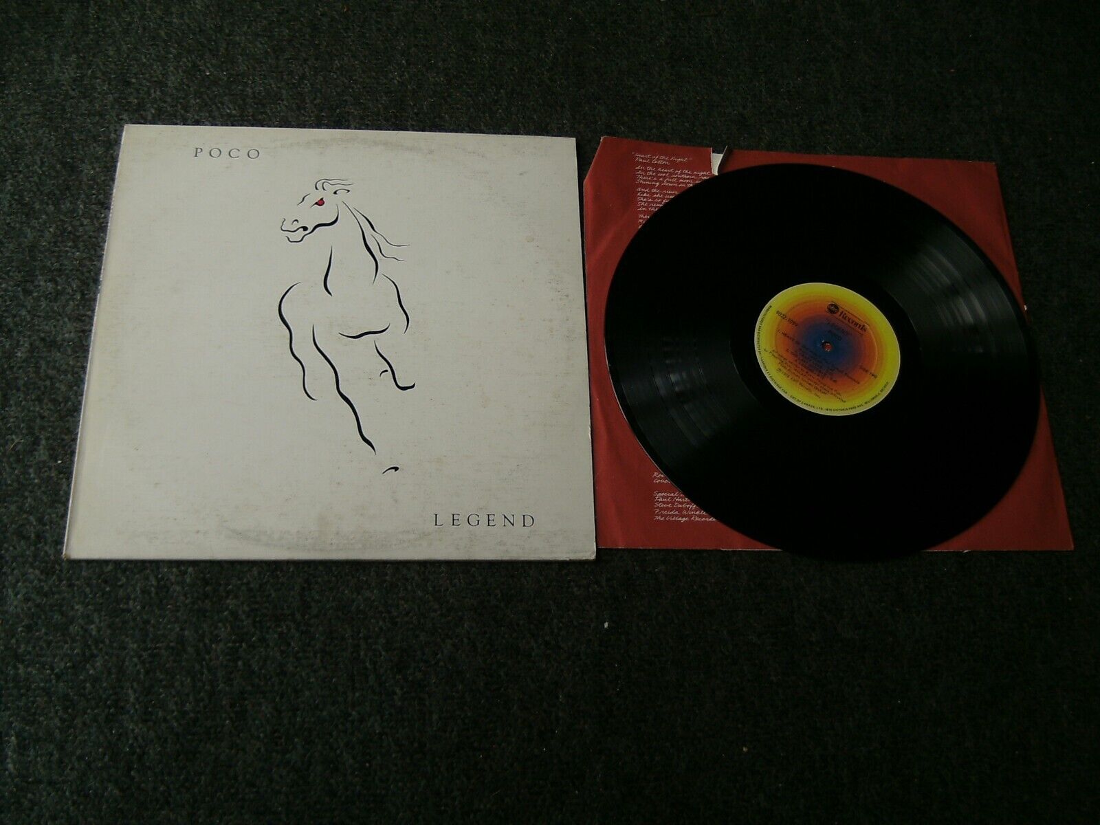 POCO,LEGEND,12" VINYL LP,VGC.+ INNER,