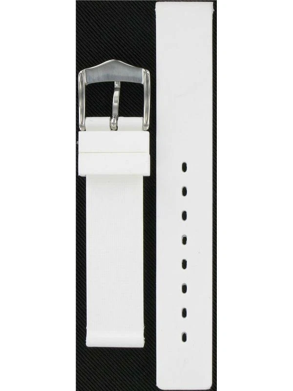 Correa de reloj de silicona blanca Wenger unisex 16 mm 91273 7279X Foto 3 de 3