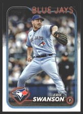 Erik Swanson #US312 2024 Topps Update Toronto Blue Jays