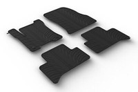 Design Gummi FußMatten Passend FüR Mercedes EQA H243 12.2021> Passform Gummimatt