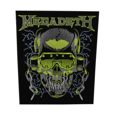 Megadeth Sew-on Back Patch | Skull American Thrash Heavy Speed Metal Band Logo