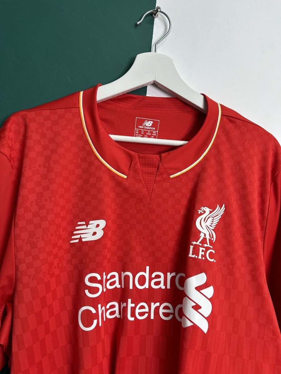 LIVERPOOL 2015/16 HOME SHIRT - XL - ORIGINAL VINTAGE NEW BALANCE