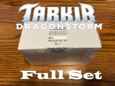 TARKIR: DRAGONSTORM Full Complete Set Sealed TDM MtG Magic EDH | eBay