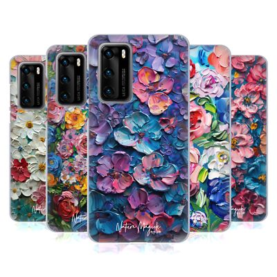 OFFICIAL NATURE MAGICK PAINT BLOBS SOFT GEL CASE FOR HUAWEI PHONES 4