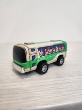 Vintage Ichiko Bus Japanese Tin ToyTouring Bus Japan Green bus