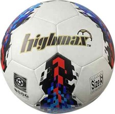 Highmax Soccer Ball Official Size Weight Ball W/Pump Needle  Net Sealed sets