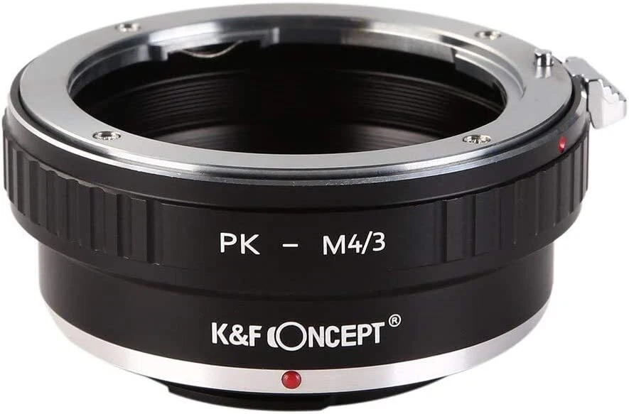 K&F Concept Manual Lens Adapter for Pentax K PK Lens to Micro 4/3 MFT Cameras - Image 3 of 4