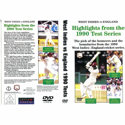 WEST INDIES vs ENGLAND 1990 CRICKET TEST MATCH SERIES 60MINS (DIGITAL)