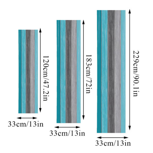 Gradient Stripe Printed Linen Tablecloth Table Runner Decoration Home Textile` ➳ - Picture 2 of 16
