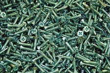 (850) Phillips Flat Head 12 x 1" Self-Drilling Screws Tek Zinc #3 Point