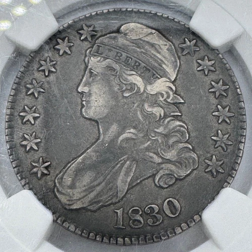 1830 CAPPED BUST HALF DOLLAR ✪ NGC XF-40 ✪ 50C SILVER COIN EXTRA FINE