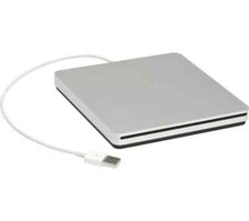 Apple USB SuperDrive DVD Re-Writer - Silver (MD564ZM/A) External Disc Drive