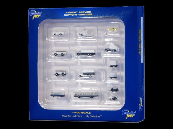 Set D'accessoires Au Sol Pour Aéroport Gemini Jets - Échelle 1:400 - 14 Pièces - Modélisme Avion - Neuf