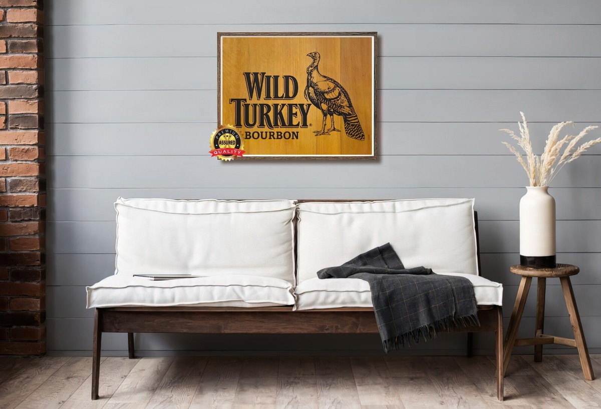 Wild Turkey Bourbon - Metal Sign 11 x 14 | eBay