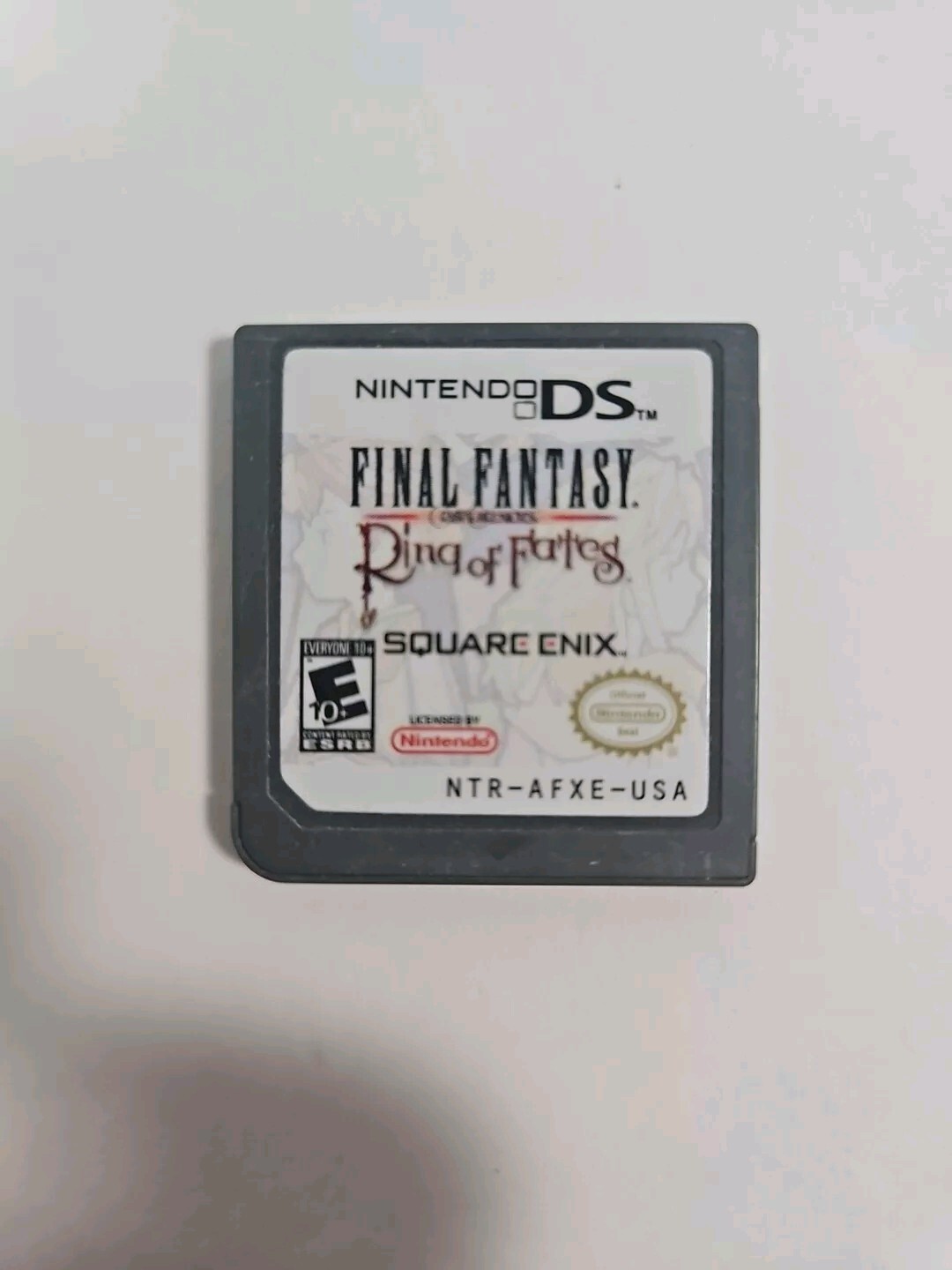 Final Fantasy Crystal Chronicles: Ring of Fates (Nintendo DS, 2008) Card Only