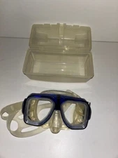 Promate Blue Adjustable Strap Dive Mask w/ Plastic Case (50)