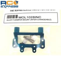 GPM Racing Kyosho Mini Z Blue Aluminum Front Shock Tower MOL1028INC06