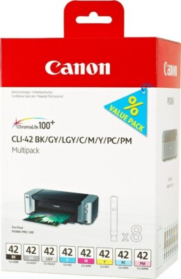 Marken Canon CLI42 Multipack Tintenpatronen für Canon Pixma Pro-100