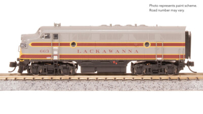 Broadway Limited 9208 N Scale F3 A-Unit DLW #664 DCC Sound Paragon4 Diesel New