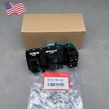 NEW Master Power Window Switch Front Left Driver Side For 2008-2012 Honda Accord
