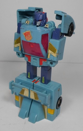 HASBRO VTG 1992 TRANSFORMERS G1 TURBOMASTERS BOSS EUROPEAN EXCLUSIVE MACH ROAD - Picture 7 of 12