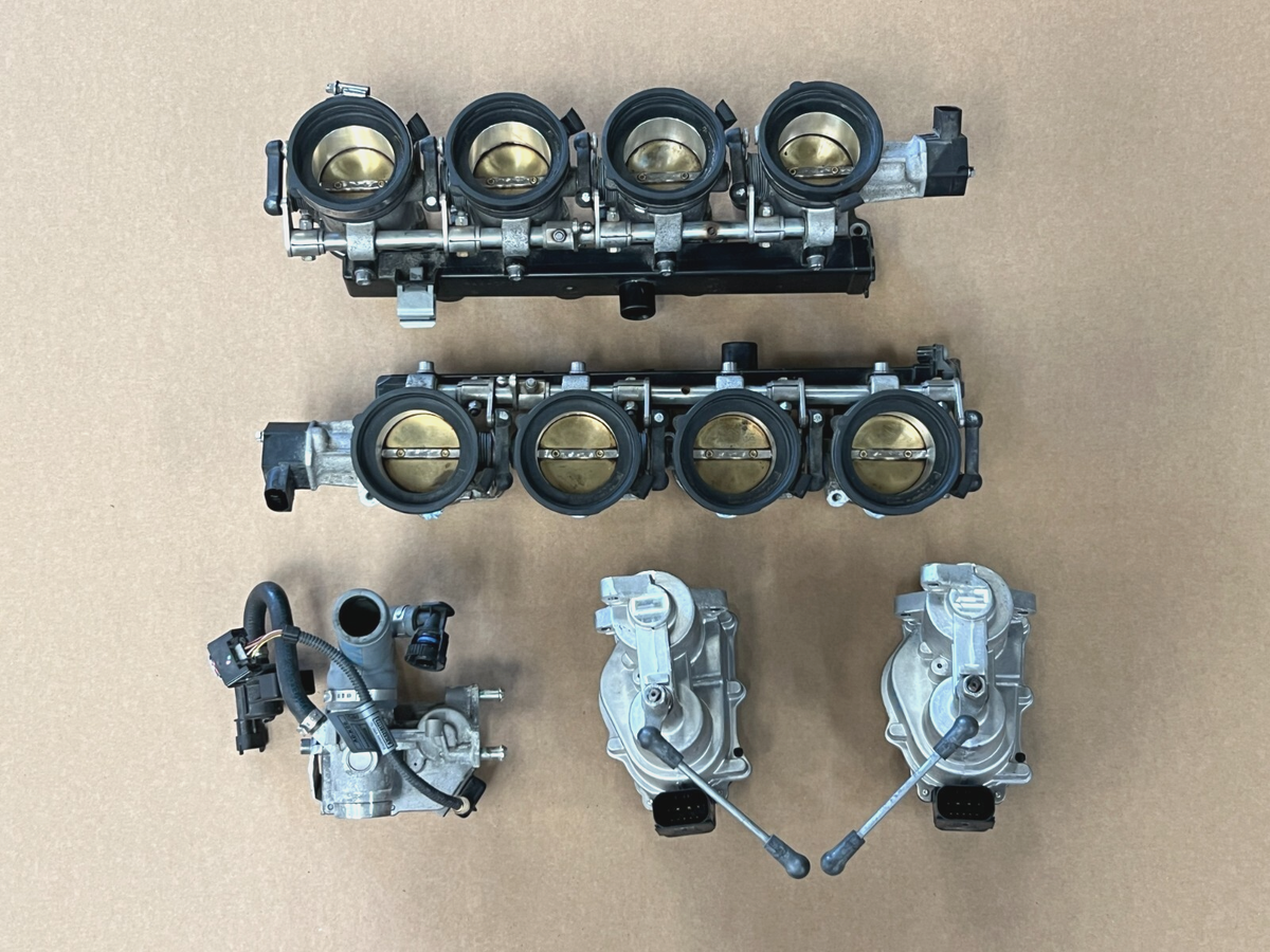 ⭐08-13 BMW M3 4.0L V8 ENGINE THROTTLE BODY RH & LH W/ ACTUATOR