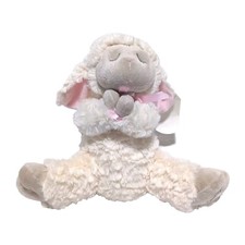 Ganz Serenity Lamb w/ Crib Cross plush toy stuffed Christening Baptism Gift