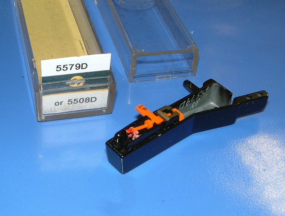 EV 5579D (5508D) CERAMIC Stereo CARTRIDGE & TETRAD B1D Needle 14-BID-V144 TESTED - Изображение 3 из 4