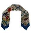 GUCCI Mickey Mouse Scarf Silk Multicolor Women s