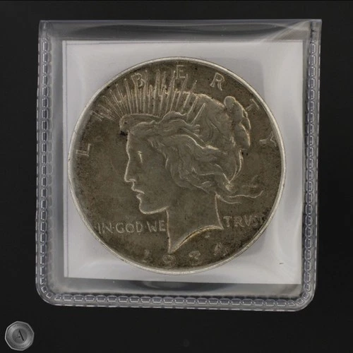 1934-D $1 Peace Dollar VF Cleaned -E398