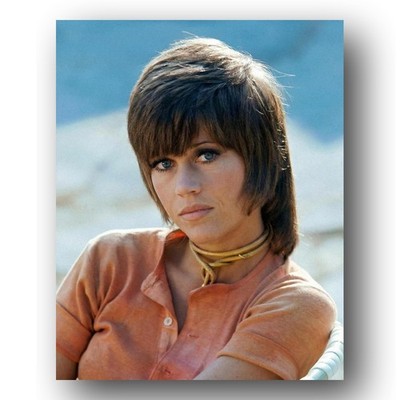 Jane Fonda Photo 8x10 Bree Daniels Klute 1971 Portrait Color Headshot